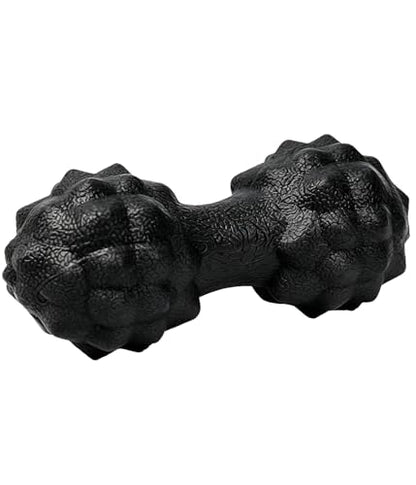 Peanut Foot Massage Ball Deep Tissue Myofascial Release Tool for Plantar Fasciitis Relief Dual Trigger Point Massager for Tight Muscles Fascia Ball for Home Office Gym Travel Blackroller