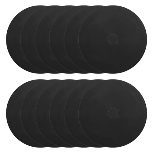 PATIKIL Spot Markers, Non-Slip Floor Dots Agility Markers Flat Field Cones Poly Dot with Hole for Gym PE