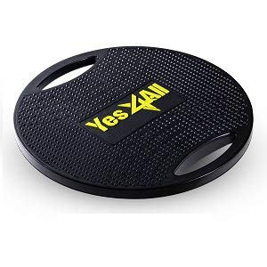 Yes4All Wobble Balance Board Training Board Plastic Balance Training Exercise Yoga Supplies Carrying