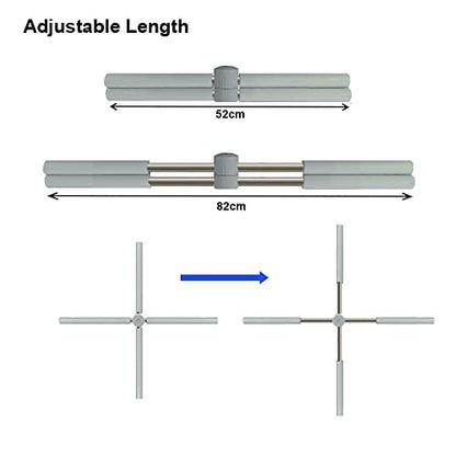 Yoga Stick Posture Pole Corrector Exercise Sticks Back Cracker Bar Back Braces Stretch Bar Shoulder Neck Humpback Straight Device for Woman Kids Man