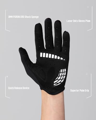 Bike Gloves - Summer Thin Touch Screen Cycling Gloves for Driving, Running, Hiking