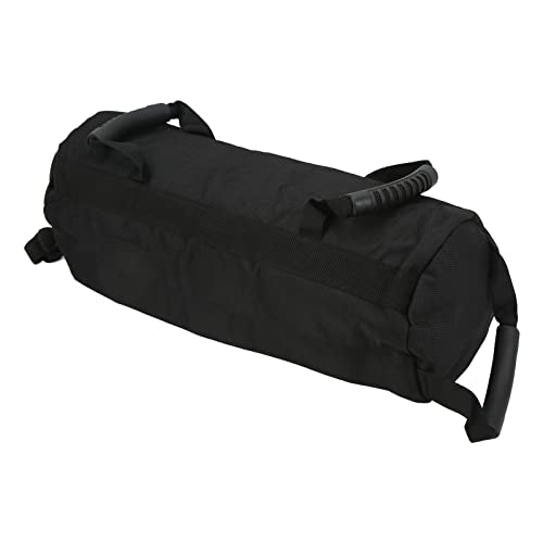 Workout Sandbag, Oxford Cloth Heavy Duty Sandbag Workout Bags with 6 Gripping Handles, Adjustable Weight Weighted Backpack, for Strength Powerlifting Running Heavy Workout