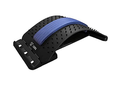 Back Stretcher Device for Back Pain Relief - Lumbar Support - Spine Deck - Massager for Back - Spine Stretcher Helps Lower Back Pain - Easy Back Therapy that relieves Chronic Pain