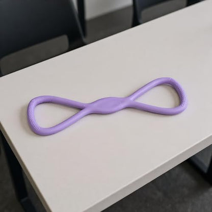 Fitness Stretch Bands - Exercise Bands, 18.1x4.5x1.7in Figure Eight Trainer, Resistance Rope, Portable Full Body Conditioning Tool | Arm Chest Expander Flexibility Strength Workout Indoor Outdoor Yoga