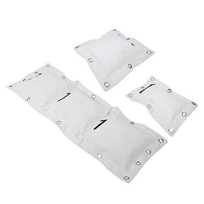 Wing Chun, Wing Chun Wall Punch Canvas Empty Sand Bag Target with Zipper for Boxing Muay Thai Sanda for Wing Chun Or Kung Fu Students(Triple Bag)