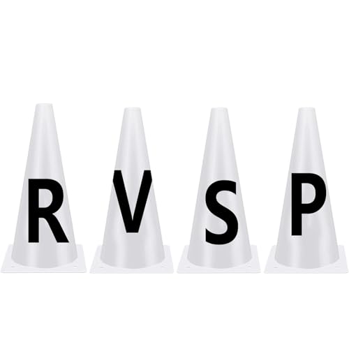 Horse Dressage Cones - Dressage Markers Equipment, Horse Training Sports Cone with Letters | Dressages Letters, Durable PP Material, Equestrian Athletes Events, 23x14cm