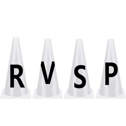 Horse Dressage Cones - Dressage Markers Equipment, Horse Training Sports Cone with Letters | Dressages Letters, Durable PP Material, Equestrian Athletes Events, 23x14cm