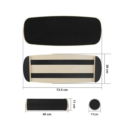 Non-slip Yoga Balance Board Home Fitness Balance Board Fitness Exercise Training Tool