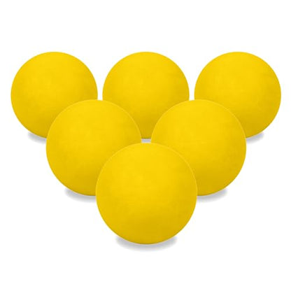 Velocity Soft Foam Lacrosse Balls, Lacrosse Soft Practice Balls for Youth, Indoor Training Lacrosse Softballs for College and High School, Same Size as Regulation
