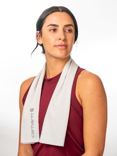 Carhartt Men's UP0234U Force Sun Defender™ Mesh Cooling Towel - color: Light Grey
