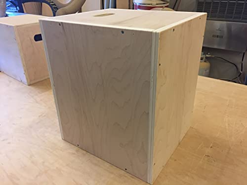 3 in 1 Plyometric Box: 14"x16"x18" Flatpack. Custom laser text and LOGO laser engraving options.