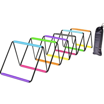 Agility Ladder Jumping Hurdles for Men Women Flexible Football Footwork Ladders Speed Ladder for Outdoor Sports