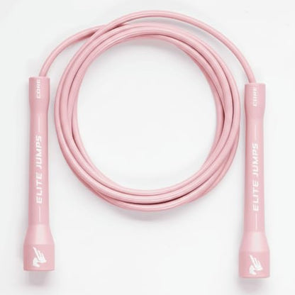 Elite Jumps Core 5mm, PVC Adjustable Skipping Rope - color: Pastel Pink