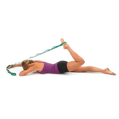 OPTP The Original Stretch Out Strap with Exercise Poster – Made in the USA