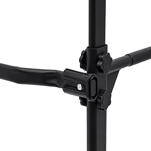 Parallel Bars Power Tower Adjustable Dip Station Pull Up Bar Push Up for Home Gym Strength Training Body Building Workout Equipment Standing Pull Up Pillar Impregnation Station, Black