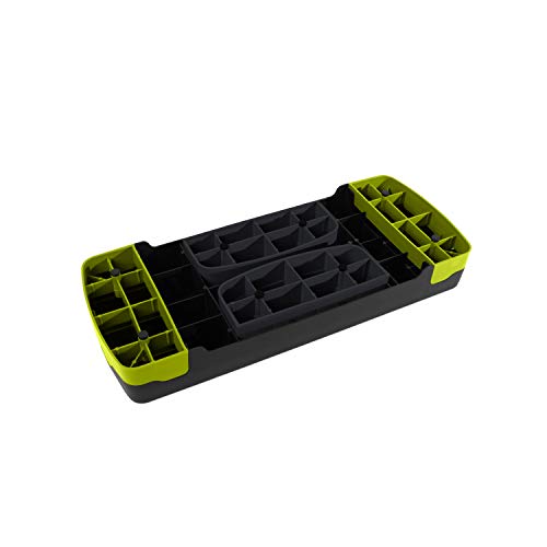 Tone Fitness Compact Aerobic Step Platform | Exercise Step - style: Black/Yellow