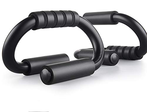 Pushup Bars Strength Training Push-up Stands Foam Grip Handle- Strong Chrome Steel with Non-Slip Bars Abdominal Workout Equipment Home Gym kit