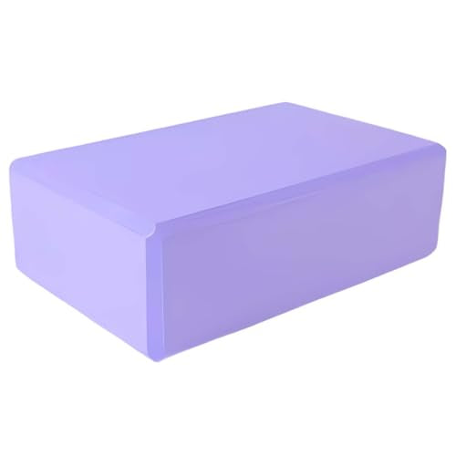 One Pack Yoga Block Soft Non-Slip Foam Blocks with Beveled Edges for Yoga Pilates Meditation Yogas Accessories for Stability Balance Deepen Stretches