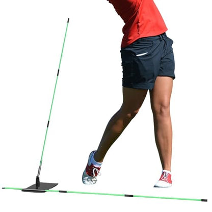 Golf Aiming Trainer – Angle Bracket Plate, Putting Practice Aid, Swing Pósture Corrector | Beginner Alignment System for Indoor Outdoor Golf Training