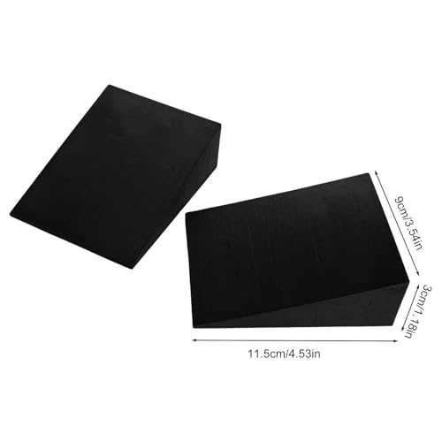 Squat Wedge Blocks, 1 Pair Yoga Foam Wedges for Home Gym, Non-slip Calf Stretcher Slant Board Incline Board for Squats, Calf Stretching, Weightlifting, Exercise, Yoga, Pilates