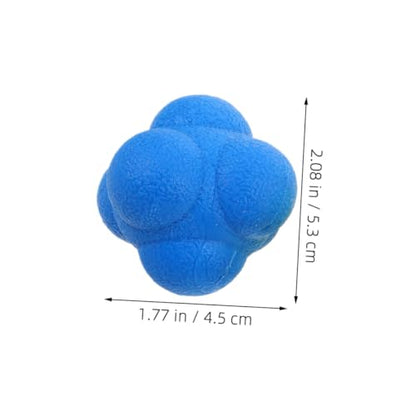 Happyyami 6Pcs Hexagon Reaction Speed Training Balls for Adults Enhance Hand Eye Coordination and Reflexes Durable Agility Balls for Sports and Fitness Versatile Indoor Training
