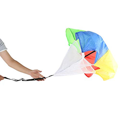 Resistance Parachute, Safe Adjustable Webbing Training Device for Sprint Running Cycling Skating Swimming Athletes