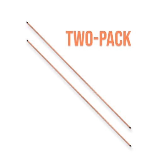 Elevate & Co. Golf Alignment Sticks, 34” Training Aid Accessory help's Visualize and Align Your Golf Shot Stroke, Full Super Swing Trainer, Posture Corrector