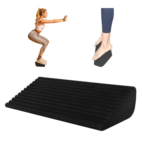 Slant Board Incline Board for Calf Stretching, Squats, Foot Stretch and Calf Raise, Squat Wedge Calf Stretcher for Strength and Balance Training