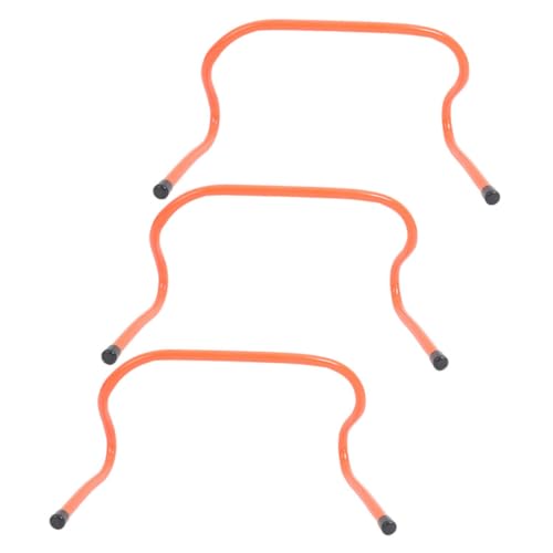 Abaodam 3pcs Agility Hurdles for Sports Training Lightweight Plastic Track Hurdles for Boys and Girls Athletes Speed and Coordination Skills for Football Soccer and Track Training