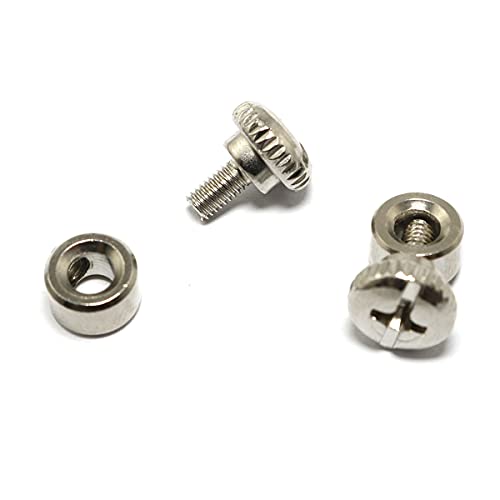 6 Sets Replacement Screws and End Caps for Speed Cable Jump Ropes