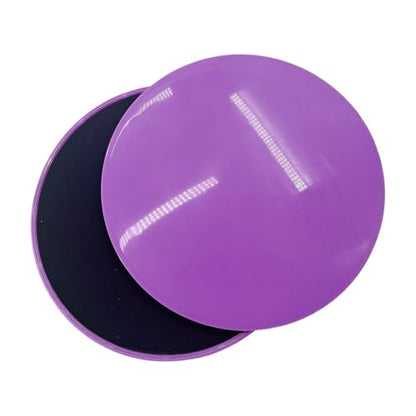 Gliding Discs For Abdominal Exercises - Core Sliders | Fitness Gliding Discs | Exercise Discs | Core Trainer | 2x Two-Sided Gym Sliding Plate Pads | Yoga Cushion For Carpet Or Hardwood Floors