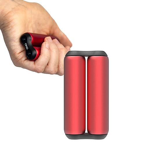 ONO Roller - Handheld Fidget Toy for Adults | Help Relieve Stress, Anxiety, Tension | Promotes Focus, Clarity | Compact, Portable Design (Red, Junior Size - Aluminum) - size: Junior Size, style: Aluminum - Red