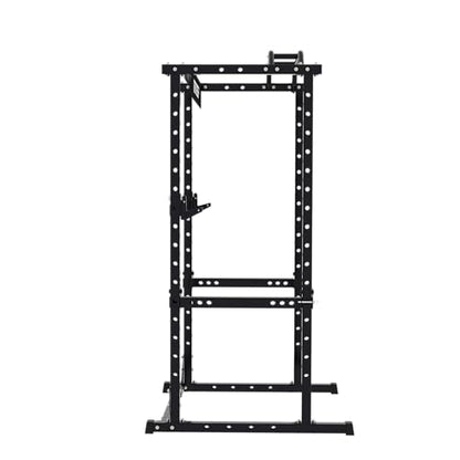 RitKeep RMAX 2250 Power Rack, 1200 lb Capacity Multi-Function Squat Rack and Weight Cage for Strength Training with Pull-Up Bar, Safety Bars, J-Hooks for Home Gym and Garage Gym