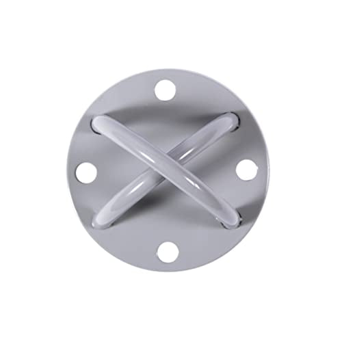 LALAFINA Suspension Hooks Ceiling Hook Hammock Strap Suspension Trainer Straps Stand Steel Plate Mount Anchor