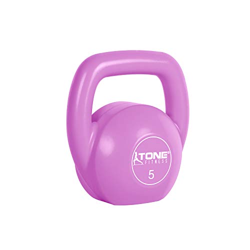 Tone Fitness Kettlebell - color: Pink- 5 Pound