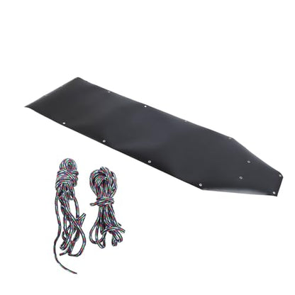 Heavy Duty Multi Purpose Utility Yard Sled for Firewood, Ice Fishing, Camping Gear, Tree Trimming, 73.2x23.2 Inch