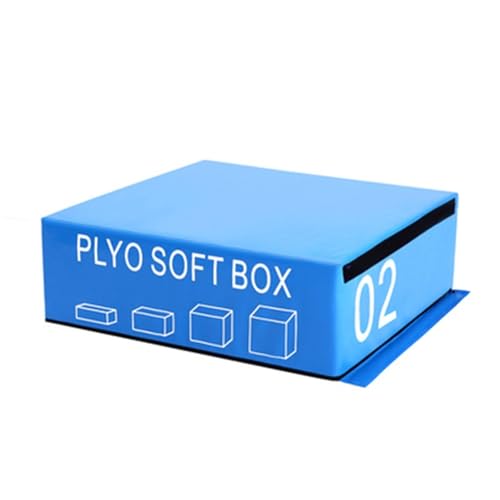 Jumping Training Box Soft Foam Enhanced Box Jumping Set Stackable Box for Home and Gym Can Be Provided Separately Or in Full - size: 90*75*30cm