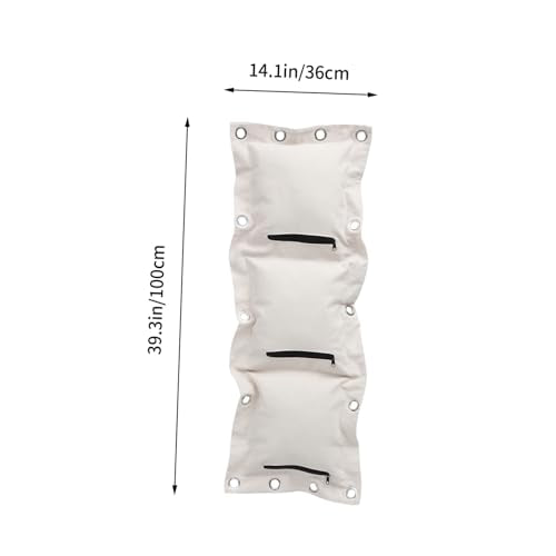 KICHOUSE 1pc Triplet Wall-Mounted Sandbag for Boxing Training Empty Bag for Fitness Martial Arts and Home Gym Use Convenient and Practical Design for Filling
