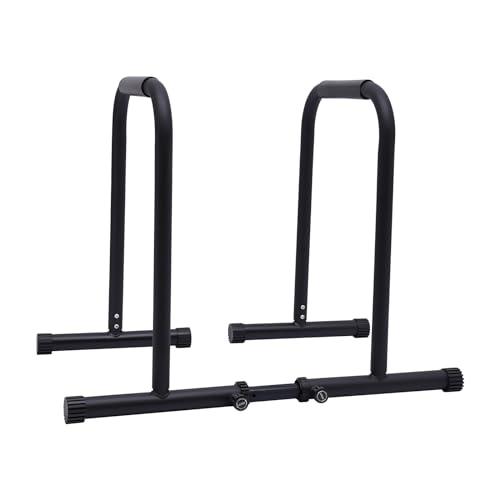 Dip Bar, Adjustable Parallel Bars for Home Workout, Adjustable Dip Stand Station Home Heavy Duty Dip Station