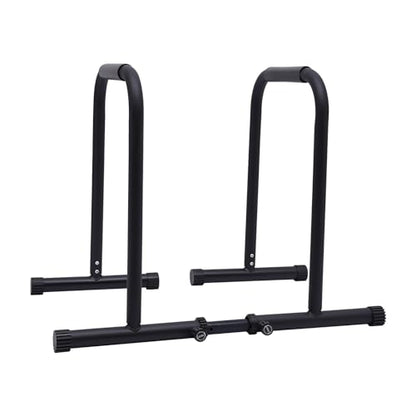 Portable Dip Station Functional Heavy Duty Dip Stands Adjustable Height Dip Bar 440lb Weight Capacity Parallel Bar for Home Calisthenics Exercise