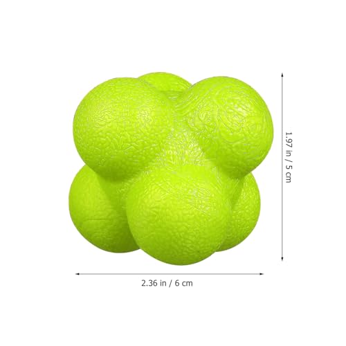 BESPORTBLE 6pcs Hexagonal Reaction Agility Training Equipment for Fun Interactive Sports Lightweight High Difficulty Improve Reaction Coordination for Soccer Basketball Volleyball