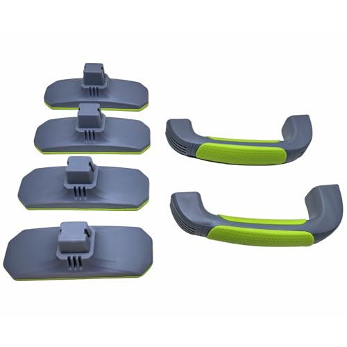 Pushup Bars，Non-Slip Push-Up Handles with Enhanced Grip – Lightweight & Eco-Friendly Fitness Solution for Man & Women - color: Green
