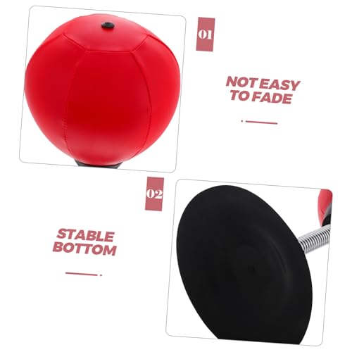 HANABASS 1set Suction Cup Punching Ball for Boys and Girls and Adults Mini Desktop Reaction Training Tool for Enhanced Agility and Hand-Eye Coordination for Office and Home Use