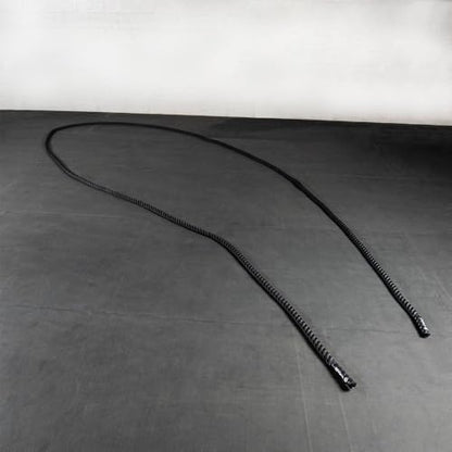 Titan Fitness Battle Rope 40ft x 1.5in, Poly Dacron Heavy Rope for Home Gym Conditioning Workouts, Cross-Train, Strength Training Exercises