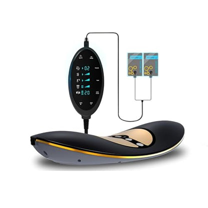 Lumbar Massager - 26° Oscillating Traction for Lower Back Discomfort Relaxation Heating & Vibrating Functions Included Adjustable Back Stretcher for Home & Office Use Wholesale