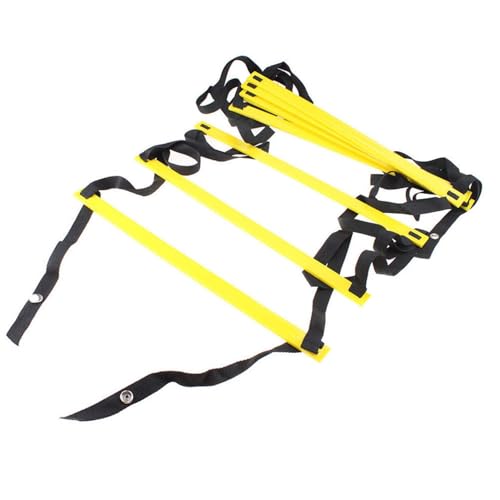 Heavy Duty Agility Speed Ladder 23 Ft 13 Adjustable Rungs Footwork Training Equipment for Soccer Football Athletes Youth