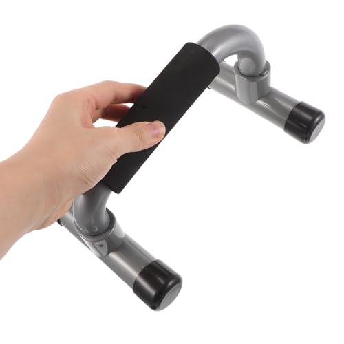 H-shape Push up Bars Parallette Bars Non-slip Portable Exercise Handles Home Gym Equipment for Chest Training and Floor Workout Strength Training