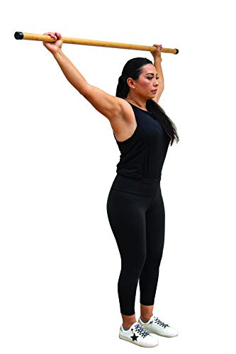 MobileVision Bamboo Stick for Fitness and Physical Rehabilitation - size: 44.5 INCH Bamboo Stick Only