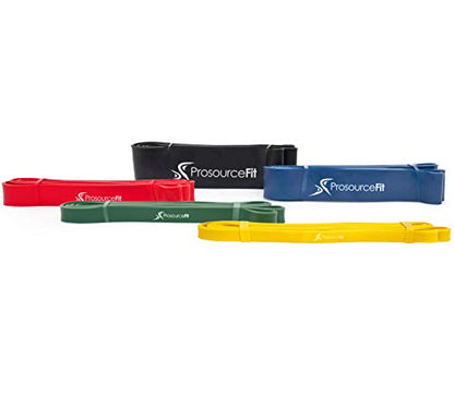 ProsourceFit Xfit Power Resistance Bands, Heavy Duty 41” Long for Cross-Training, Assisted Pull-Ups, Powerlifting, Mobility, Full Body Workouts and Stretching - size: 10 to 35lbs