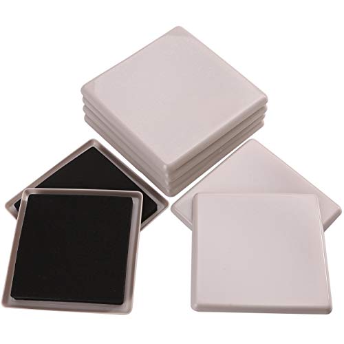 8pcs 5in.Reusable Carpet Slider-Furniture Slider-Furniture Moving Slider-Moving Pad-Sofa Glider-Furniture Glides